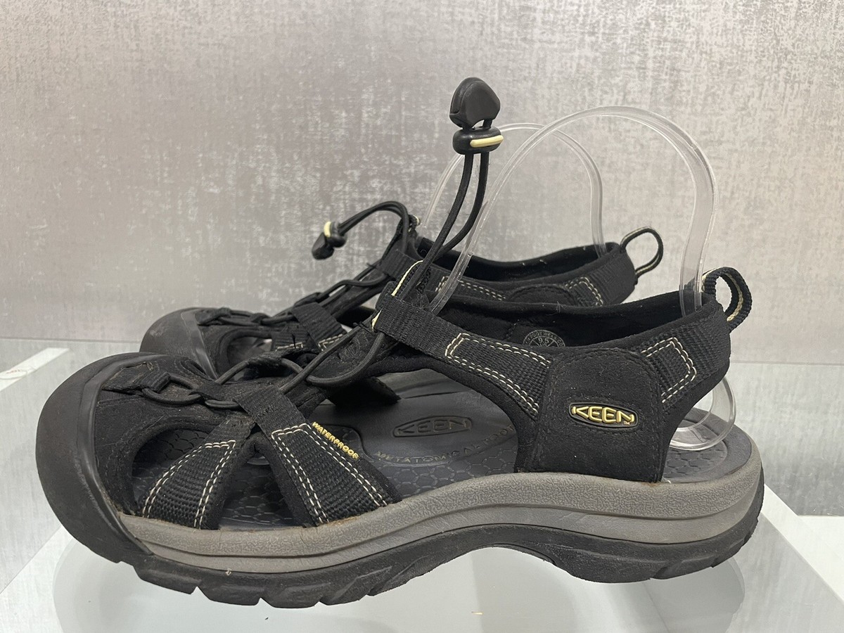 Keen River Sandals Men’s Size 10.5 Medium Black Fabric Waterproof Drawstring Amazon.com | KEEN Men main image 2