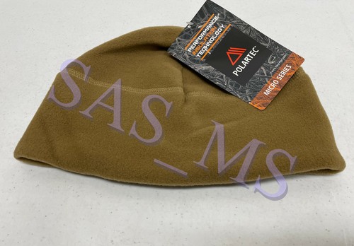 US ARMY ISSUED POLARTEC MICRO SERIES FLEECE HAT OCP COYOTE CAP TAN ONE SIZE NEW - Picture 1 of 7