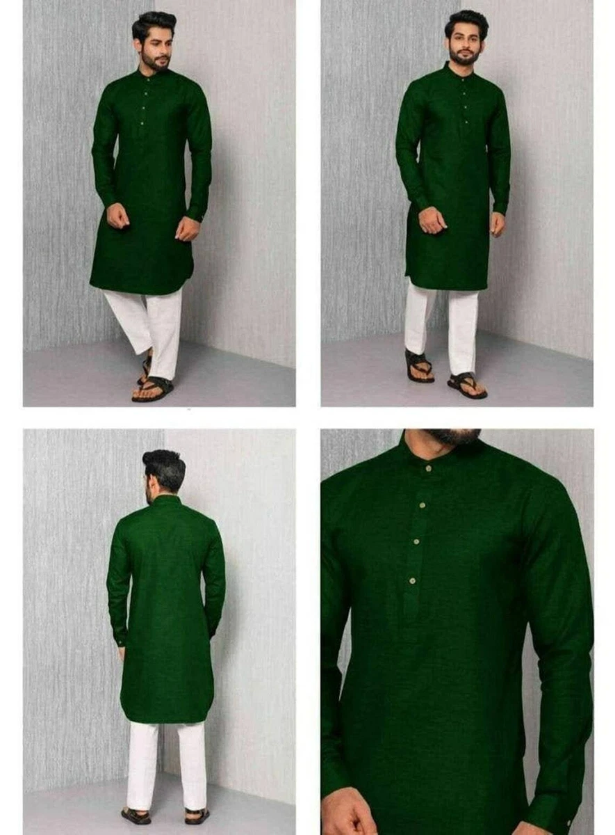 India Pakistan Kurta Pathani Suit Eid Man Boy Kurta with Pajama