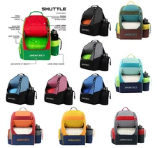 Axiom Discs Disc Golf Backpack Bag - Shuttle Backpack - Holds 24 Discs