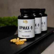 Golden After 50's VPMAX-9 is a vision support formula.