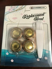 Bangbreak Replacement Heads for facial hair removal; 4 counts 1 pack