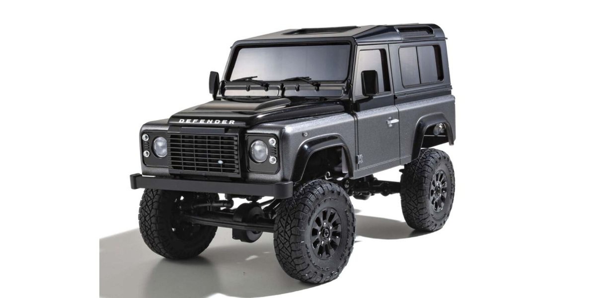 KYOSHO MINI-Z Ready Set 4×4 Land Rover Defender 90 Gray