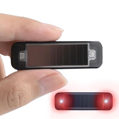 LED-Solarbetriebene Auto-Dummy-Alarm-stimulierte Anti-Diebstahl-Blinkwarnle Q2I8