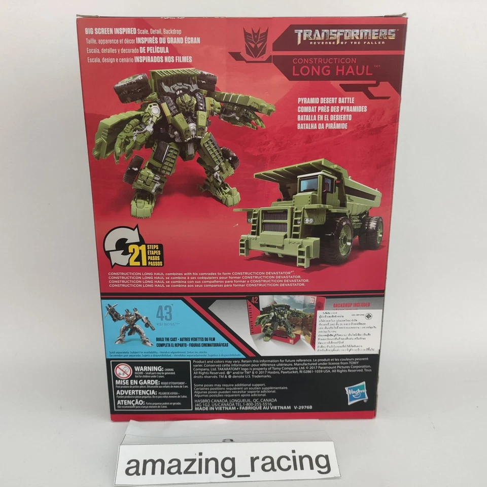 TRANSFORMERS Studio Series SS 42 Constructicon Long Haul Takara Tomy Hasbro - Bild 3 von 4