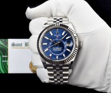 ROLEX - 2022 White Gold & SS Sky Dweller Blue Dial w/ CARD 326934 - SANT BLANC 3