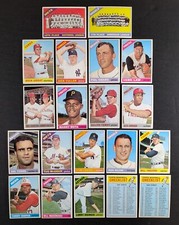 1966 Topps Baseball Set Break 20 Cards Phil Niekro