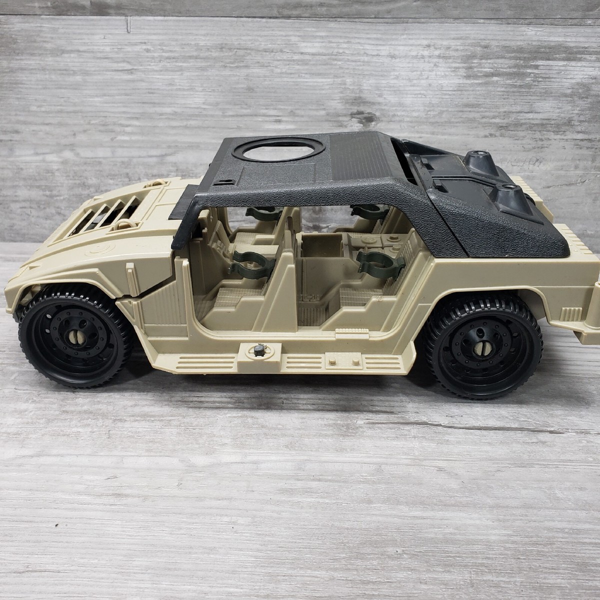 ヴィンテージGIジョー BATTLE SQUADS ASSAULT HUMVEE Throwback Review: Galoob Battle Squads Assault Humvee