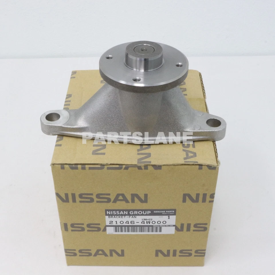 Soporte de polea de ventilador genuino Nissan Pathfinder Infiniti QX4 OEM 21046-4W000 Foto 2 de 4