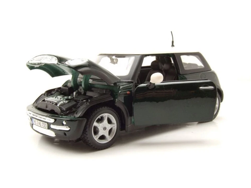 BMW Mini Cooper Verde Metallizzato Modellino 1:24 Maisto - Immagine 4 di 4