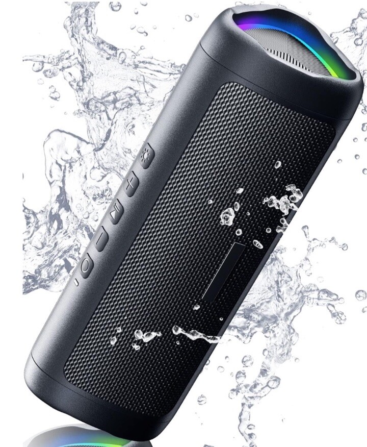 Portable Bluetooth Speaker with HD Sound Wireless and Waterproof Design-image