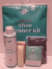 Lot Of 2 New- Pipa Mint  Premium Shoe cleaner Kit. 8 0z, Cleaning Solution.