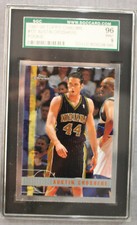Austin Croshere Pacers Providence 1997 Topps Chrome Rookie Card #137 SGC 96 Mint. rookie card picture