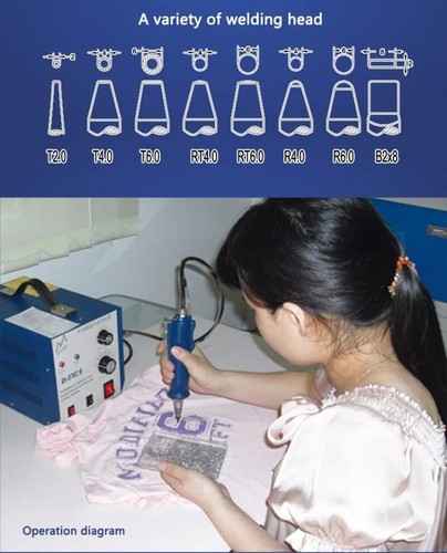 CS-07102 Manual Ultrasonic Drill Spotting Machine Hot Fix Drill Spotting Machine - Picture 6 of 11