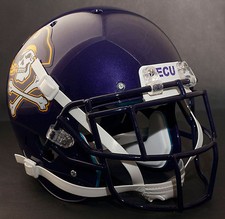 *CUSTOM* EAST CAROLINA PIRATES Schutt XP GAMEDAY Football Helmet w/EGOP Facemask