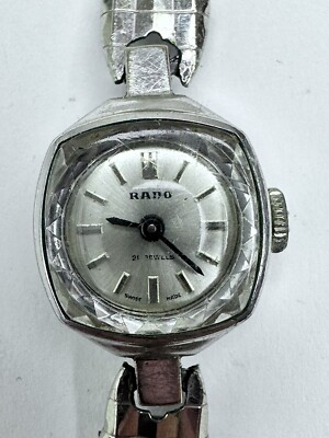 RADO Vintage watch 10K Rolled Gold Bezel. 21 Jewels Swiss. Rare