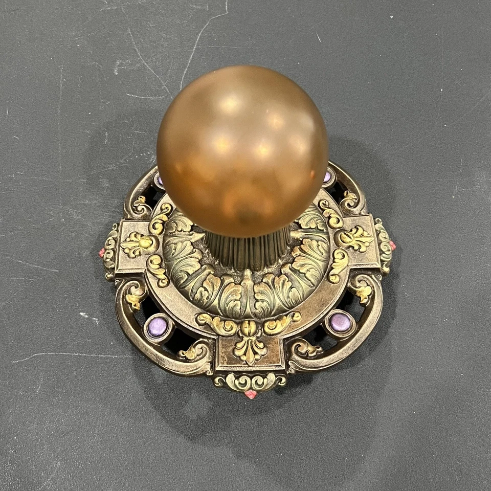 Flush Pair antique polychrome Fixtures 25i - Image 3 of 4