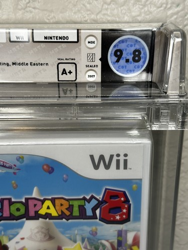 Mario Party 8 Wii Spiel WATA 9.8 Middle Eastern Version 💎🔥 First Party A+ - Bild 3 von 7