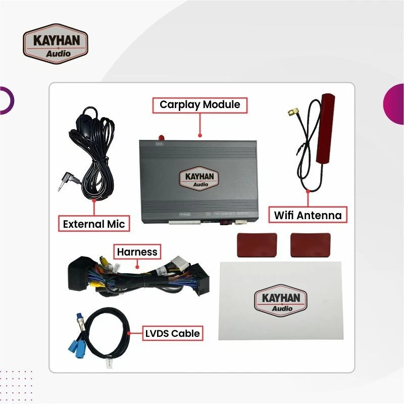 Módulo automático inalámbrico Apple CarPlay y Android para Volvo V40 2015-2019 Foto 2 de 3