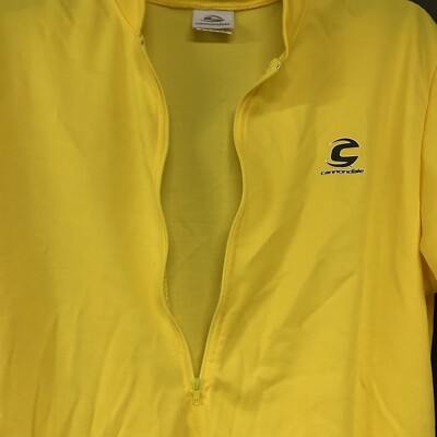 CANNONDALE HpX Cycling Jersey Bike Shirt 1/2 Zip USA Made