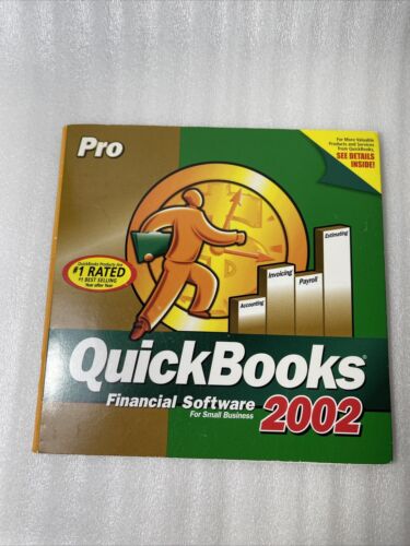 QuickBooks Pro 2002 CD, Key Code, User Guide, Catalogue, Original Box - Picture 2 of 24
