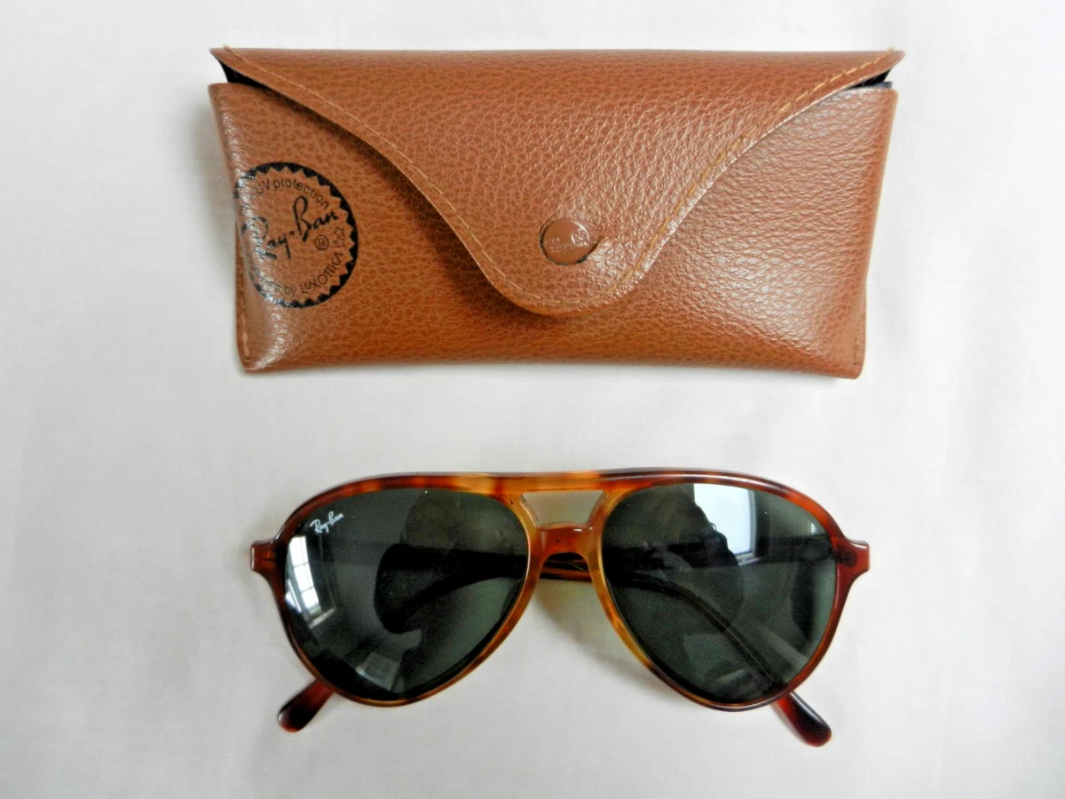Vintage Women’s Ray-Ban Tortoise Shell Sunglasses with Brown Case Ray-Ban Tortoise Vintage Sunglasses for sale - eBay main image 4