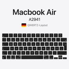 MacBook Air Keycap Replacement Keyboard Key + Switch German QWERTZ OEM 2023 M2