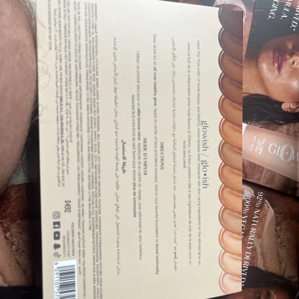 Huda Beauty Skin Tint SamplesX3 Glowish Multidew 50 bulk buy! Job lot - Image 3 of 4