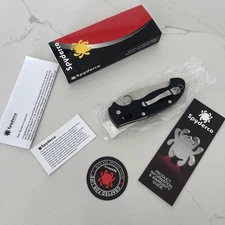 Spyderco Manix 2 XL Folding Knife CPM-CruWear KnifeCenter Exclusive C95GPCW2