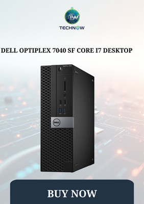Dell OptiPlex 7040 SF Core i7 Desktop Computer 16GB RAM 250GB HD Windows 11 WiFi