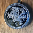 Year of the DRAGON 1 oz .999 FINE SILVER ROUND