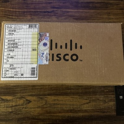 Cisco Catalyst (WS-C3560CX-8PC-S) 8 Ports Rack Mountable Ethernet Switch NIB