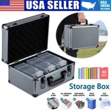 Grade Card Storage Box Game Card Case for BGS, PSA Cards & Top Loader Card Case