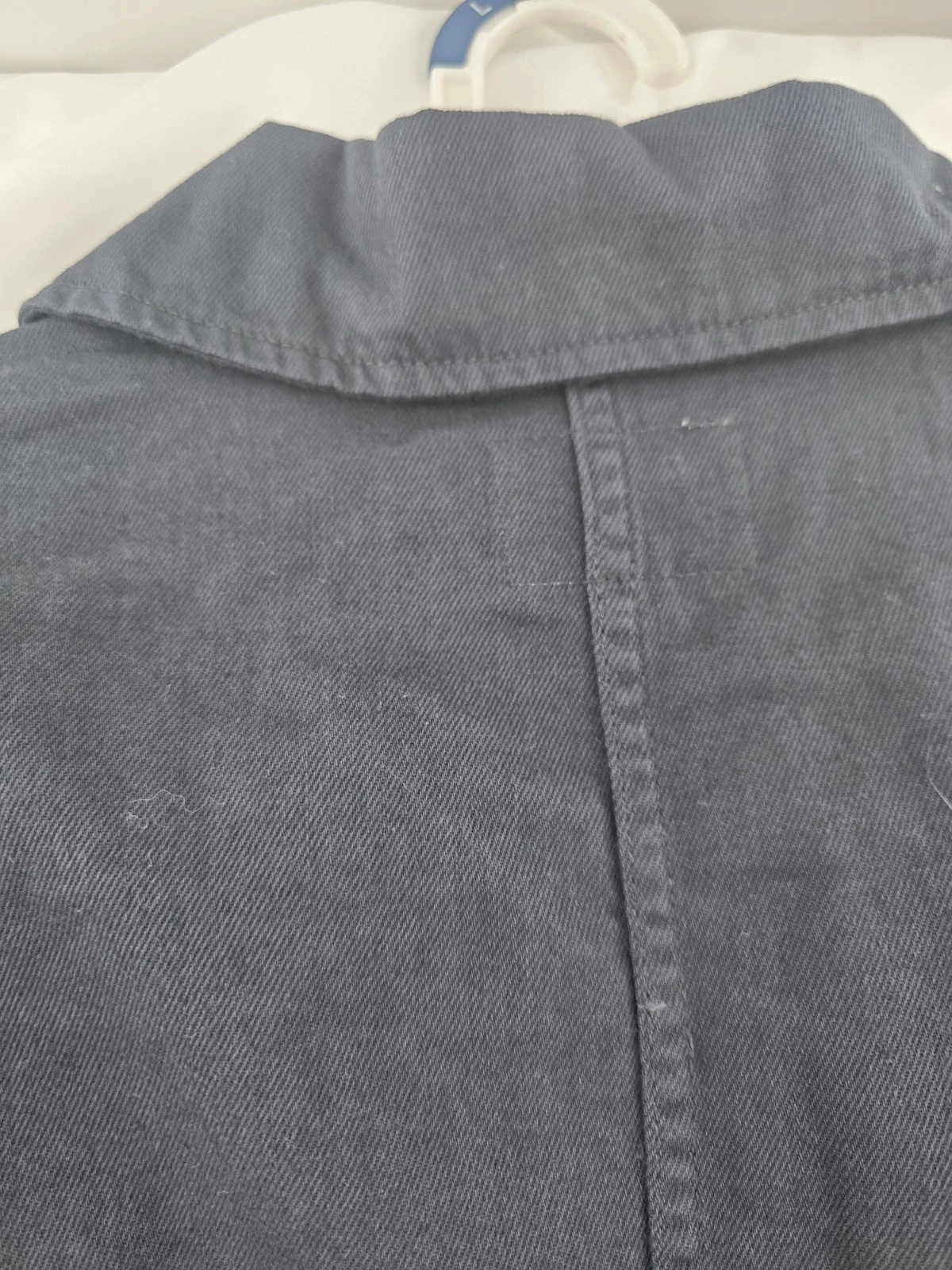 Goodfellow & Co Men’s Black Chore Coat Jacket L Button Front Spread Collar 46" image 7