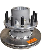 New OEM Loaded Preset ConMet 10083396 Hub & Rotor Assembly W Bearings & Studs