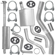 Auspuff Auspuffanlage Schalldämpfer für Ford Mondeo MK3 III 3 2.0/2.2 TDCI Kombi