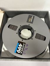 AMPEX Grand Master Gold 499 Studio Mastering Audio Tape original box 2" x 2500'