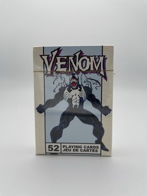 Venom Marvel Comics Playing Cards Full Deck of 52, Vibrant Full -Color