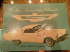 REPRO VINTAGE FORD THUNDERBIRD TIN SIGN