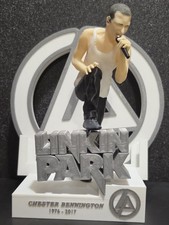 Chester Bennington figure Linkin Park Rock band colored 200mm Audio CD holder
