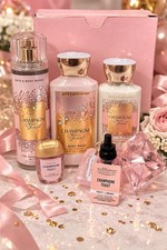 Bath Body Works Champagne Toast 7 Pc Gift Set Bundle