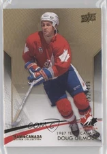2015 Upper Deck Team Canada Master Collection 252/499 Doug Gilmour #17 HOF 2j2