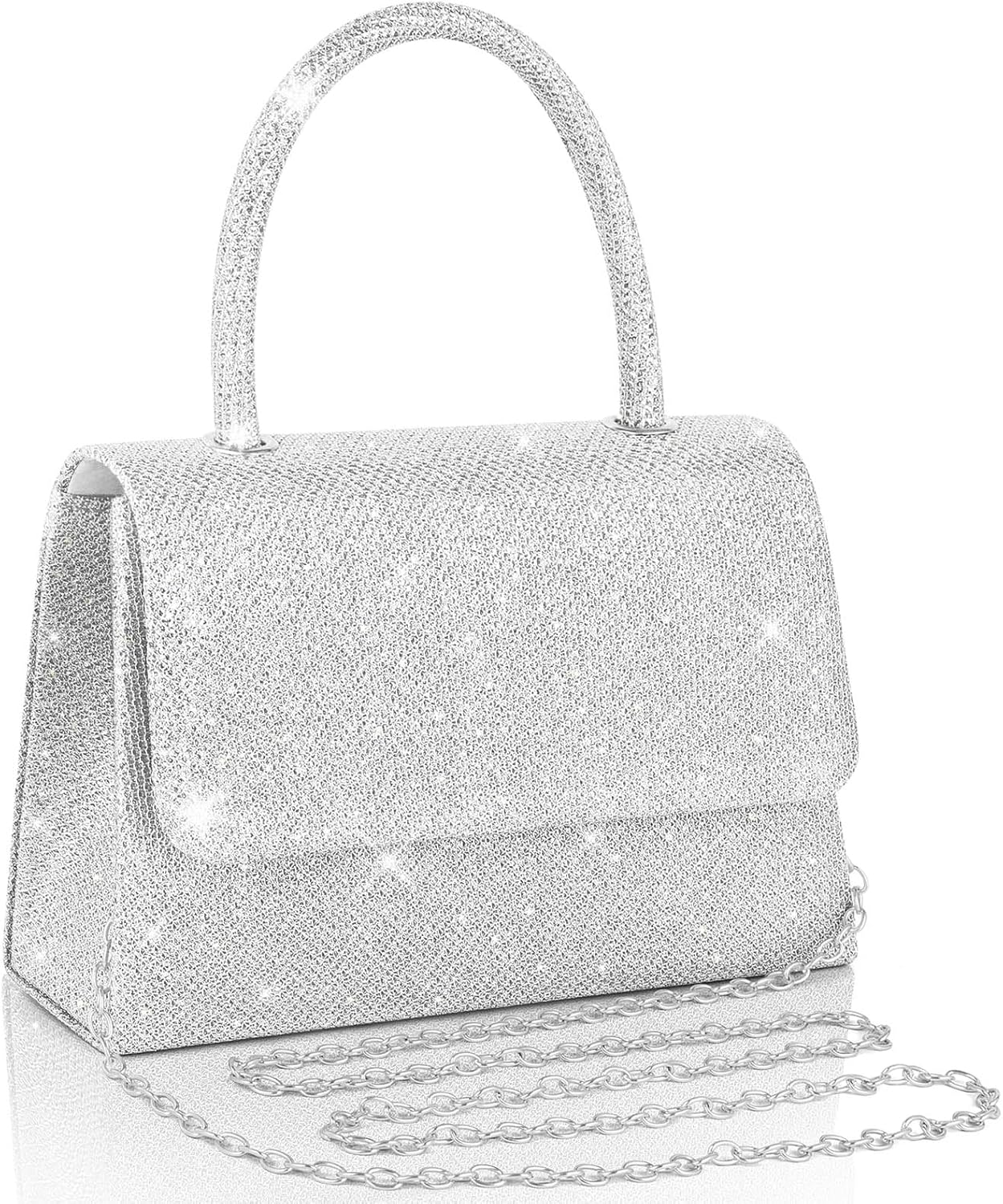 Women's Evening Bags, Women Clutch Bag, Elegant Sparkling Ladies Handbags With D