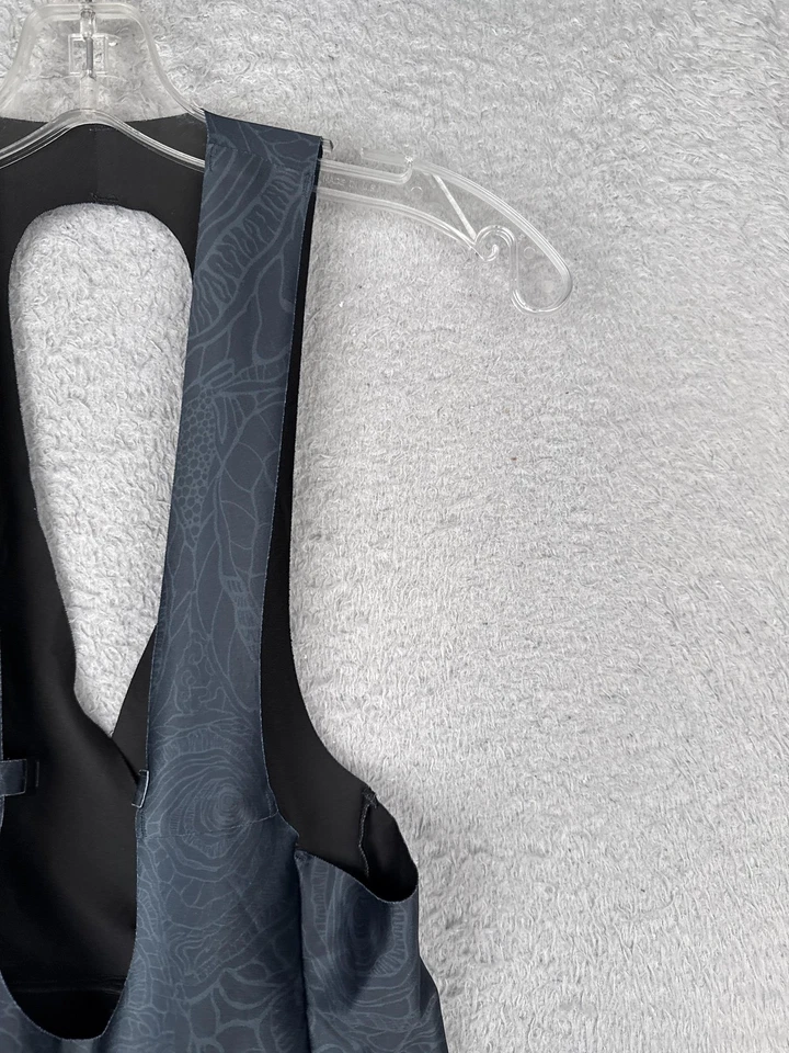 Pearl Izumi Culotte con tirantes para mujer Grande Negro Gris Acolchado Ciclismo Gamuza Bicicleta de carretera Foto 2 de 4