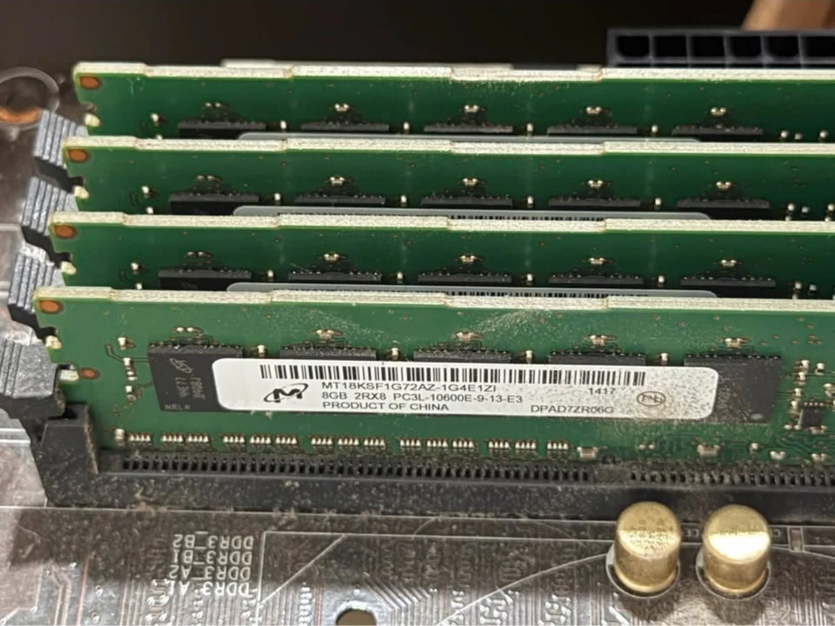 8gb Ddr3 1333 Ecc In Computer Memory (Ram) for sale | eBay