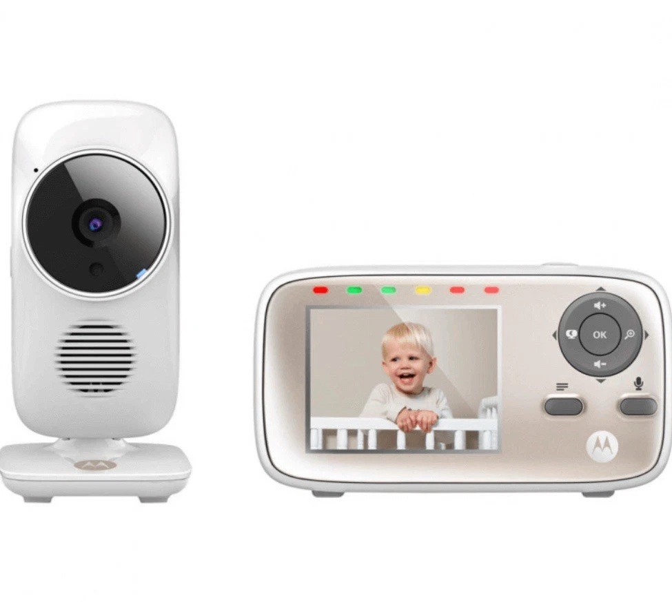 Motorola Mbp667 Connect Video Baby Monitor With WiFi Internet Viewing 2.8inch