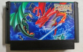 Dragon Scroll Nintendo Famicom Japan NES RC823 Konami 1987 Game Cartridge
