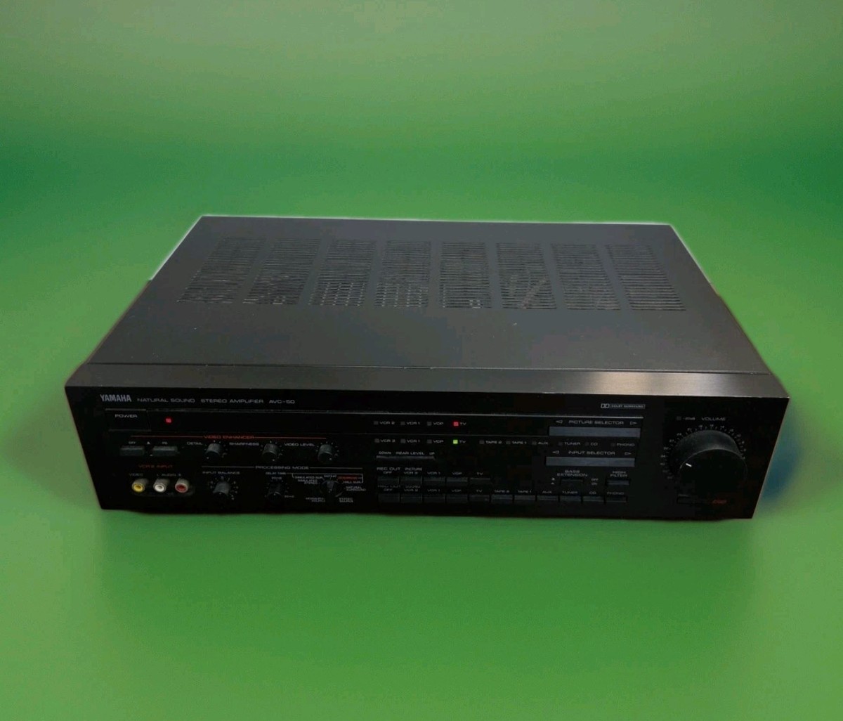 Yamaha AVC-50 Natural Sound Stereo Amplifier | eBay
