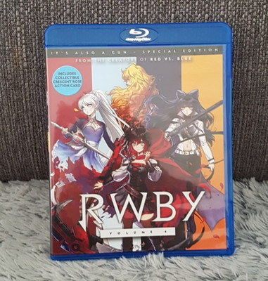RWBY Volume 4 (DVD & Blu Ray Combo, English)