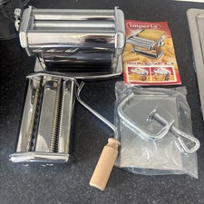 Imperia Chromed Steel Pasta Making Machine Dal 1932 in Original Box